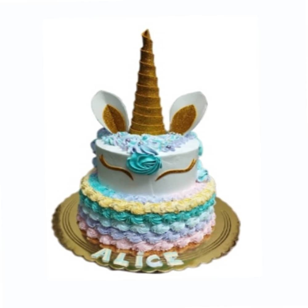 Buy Unicorn Cake Topper - Handmade Unicorn Horn, Ears and Flowers Set -  Decoration for Wedding and Birthday Party Cake Online at desertcartINDIA