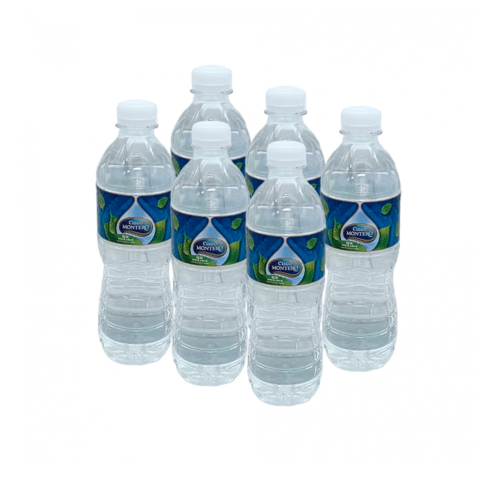 Agua Mineral Natural Ciego Montero, Estuches de 2 botellas de 5 litros.