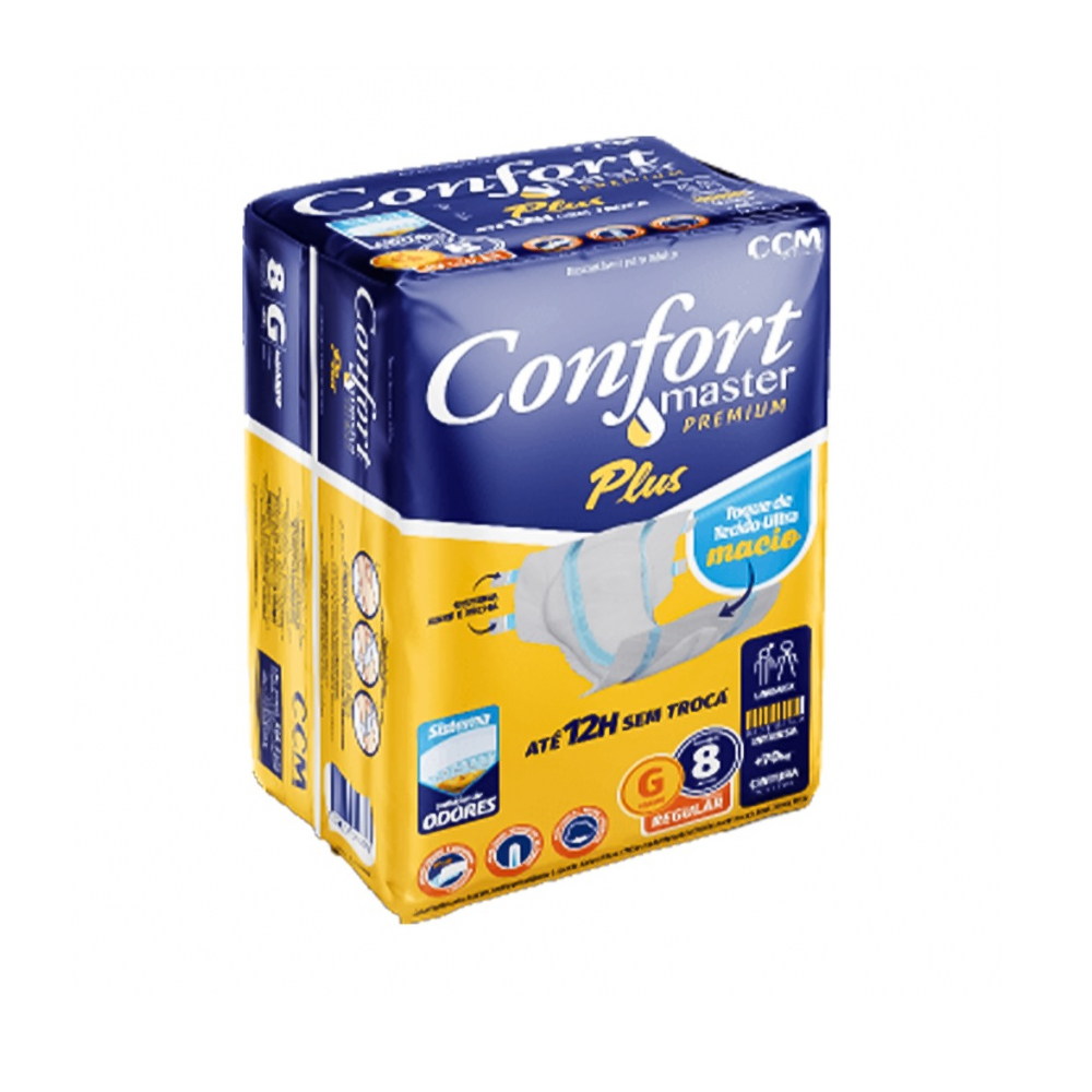 Confort Plus disposable diapers for adults over 70 kg -size Large