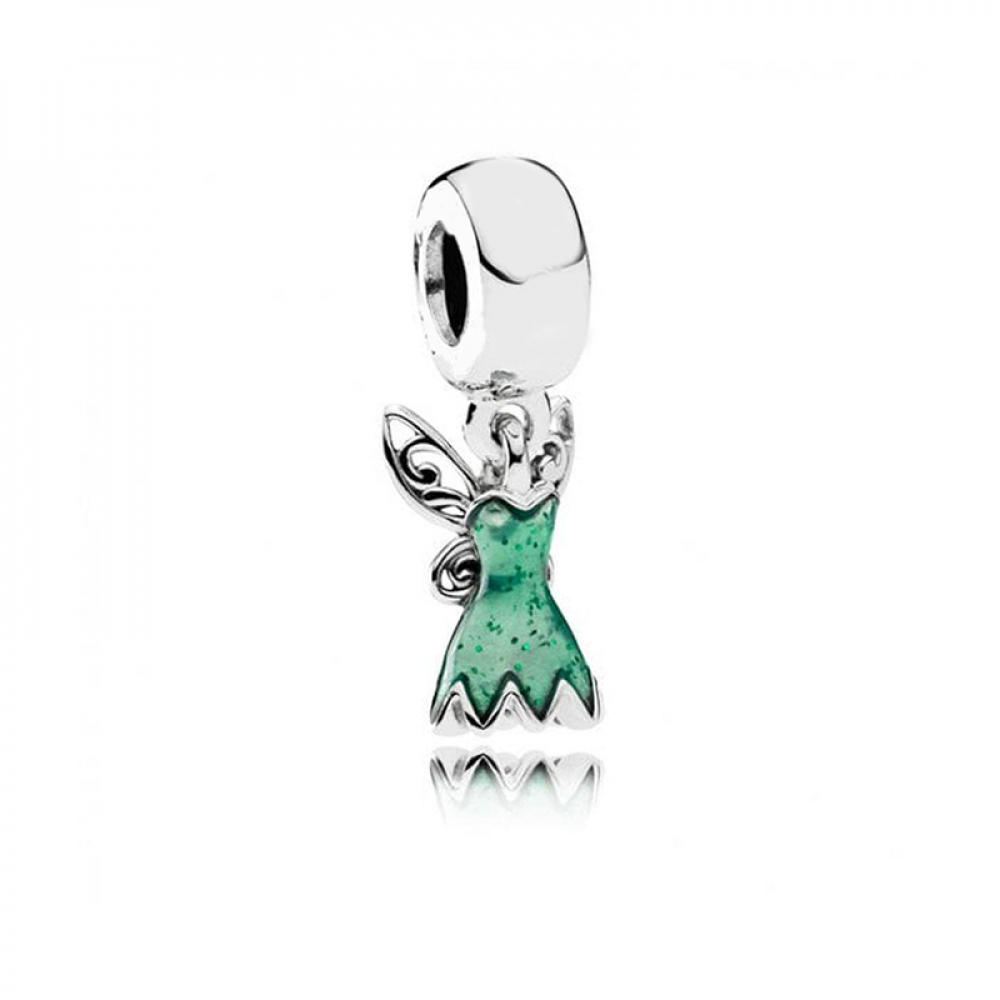 Pandora style silver dangle charm Tinkerbell dress Online Agency to Buy and Send Food Meat Packages Gift