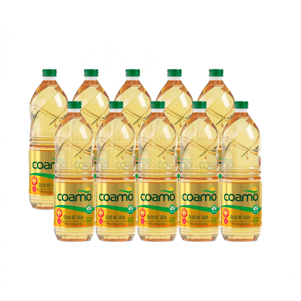 Aceite De Soya Refinado Coamo 10 X 900 Ml Supermarket 23 Es Una