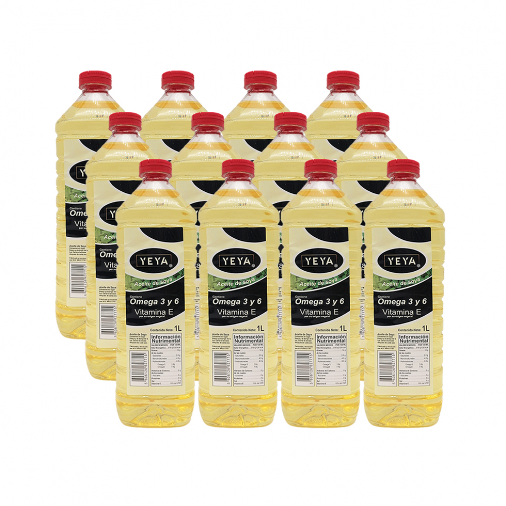 Yeya soybean oil 12 x 1 L Online Agency to Buy and Send Food