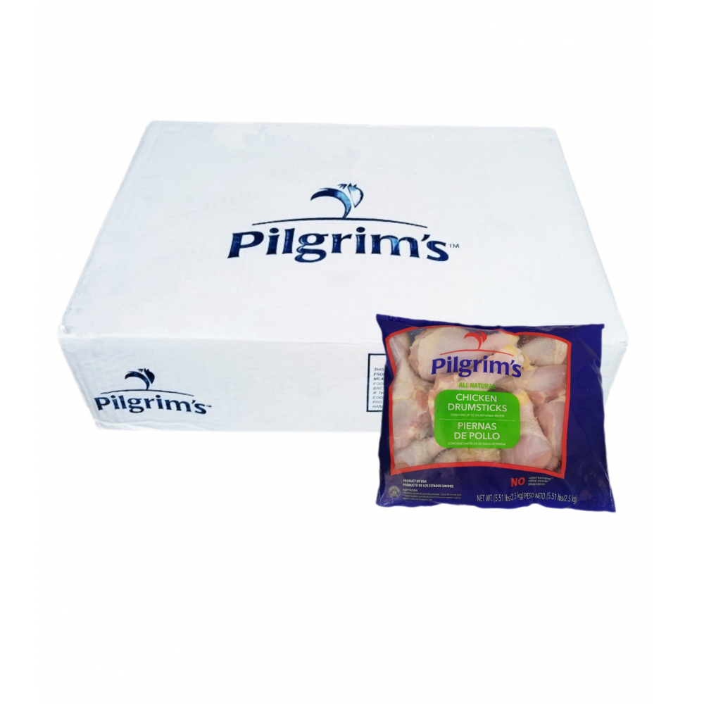 Caja De Muslos De Pollo Pilgrim S Kg Lb Supermarket