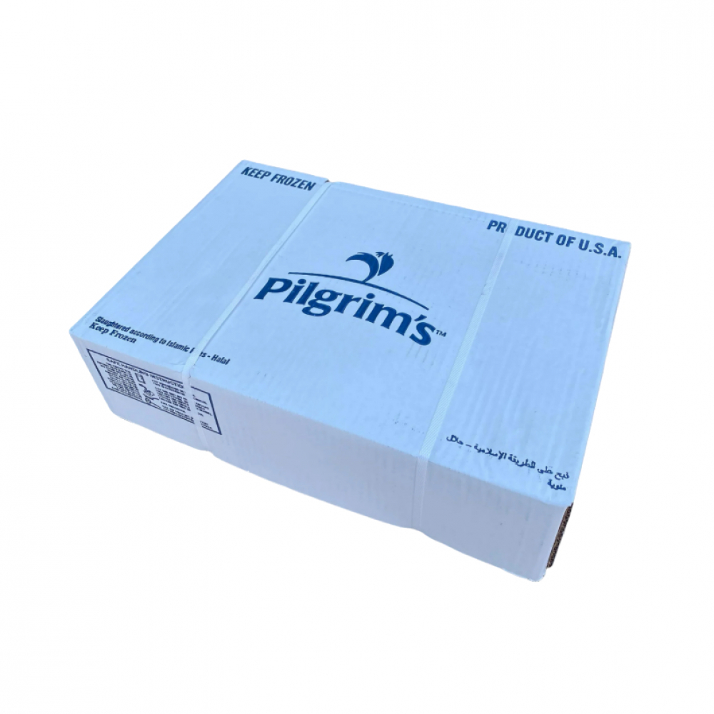 Caja De Cuartos Traseros De Pollo Pilgrim S Kg Lb