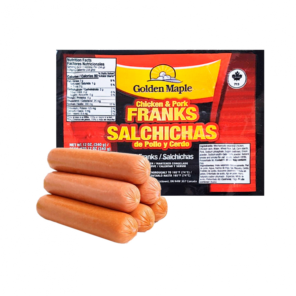 Golden Maple pork and chicken sausages (340 g / 12 oz) | Online  Supermarket. Items from Panama and Miami to Cuba