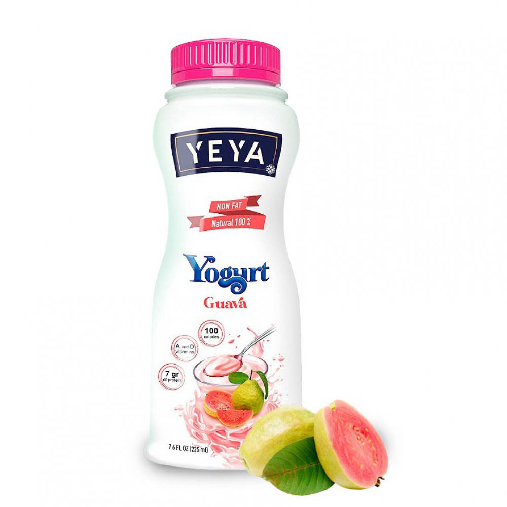 Yogurt Probi Tico Pasteurizado Sin Grasa Natural Sabor Guayaba