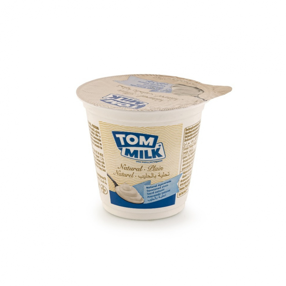 Yogurt Pasteurizado Natural Azucarado Tom Milk G Oz