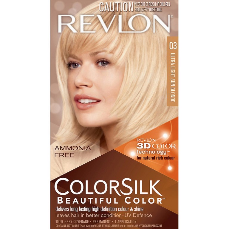 Tinte Para Cabello Revlon 3d Tecnología Colorsilk Gel Sin