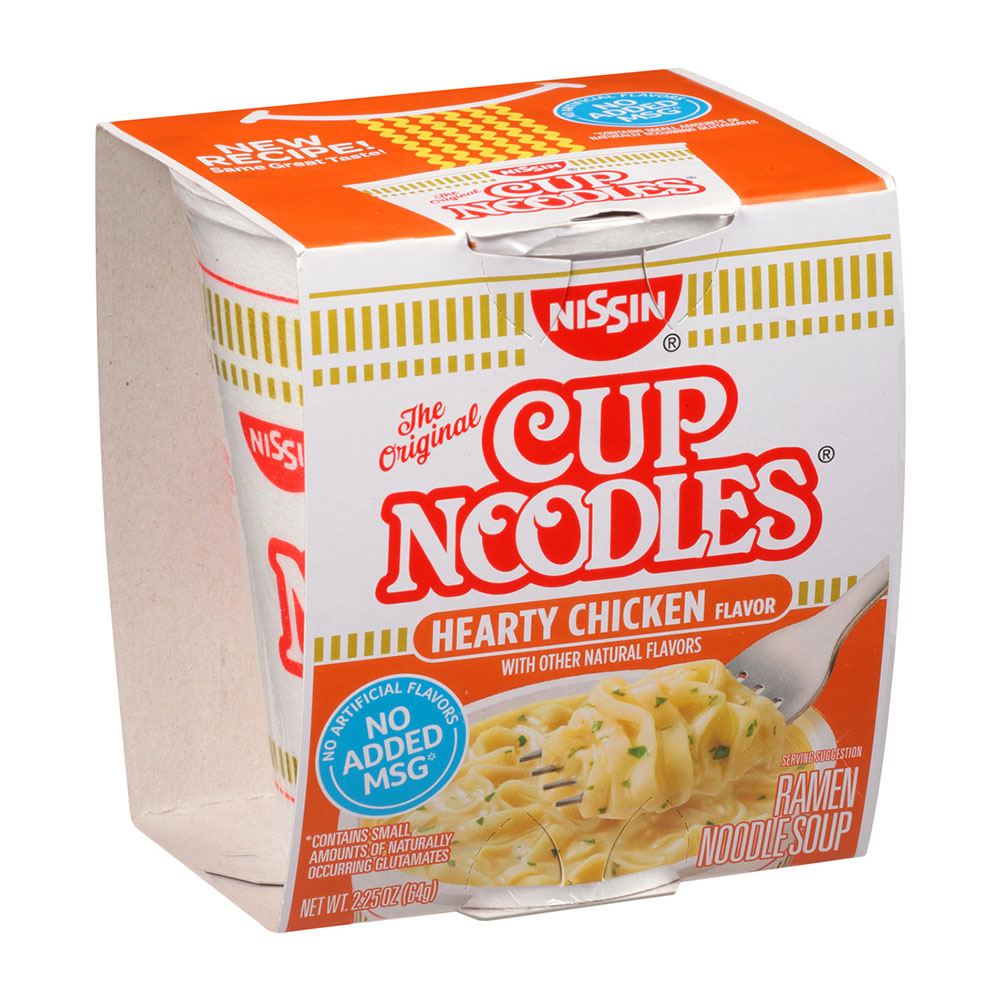 Nissin The Original Cup Noodles Chicken Flavor Ramen Noodle Soup, 2.25 oz