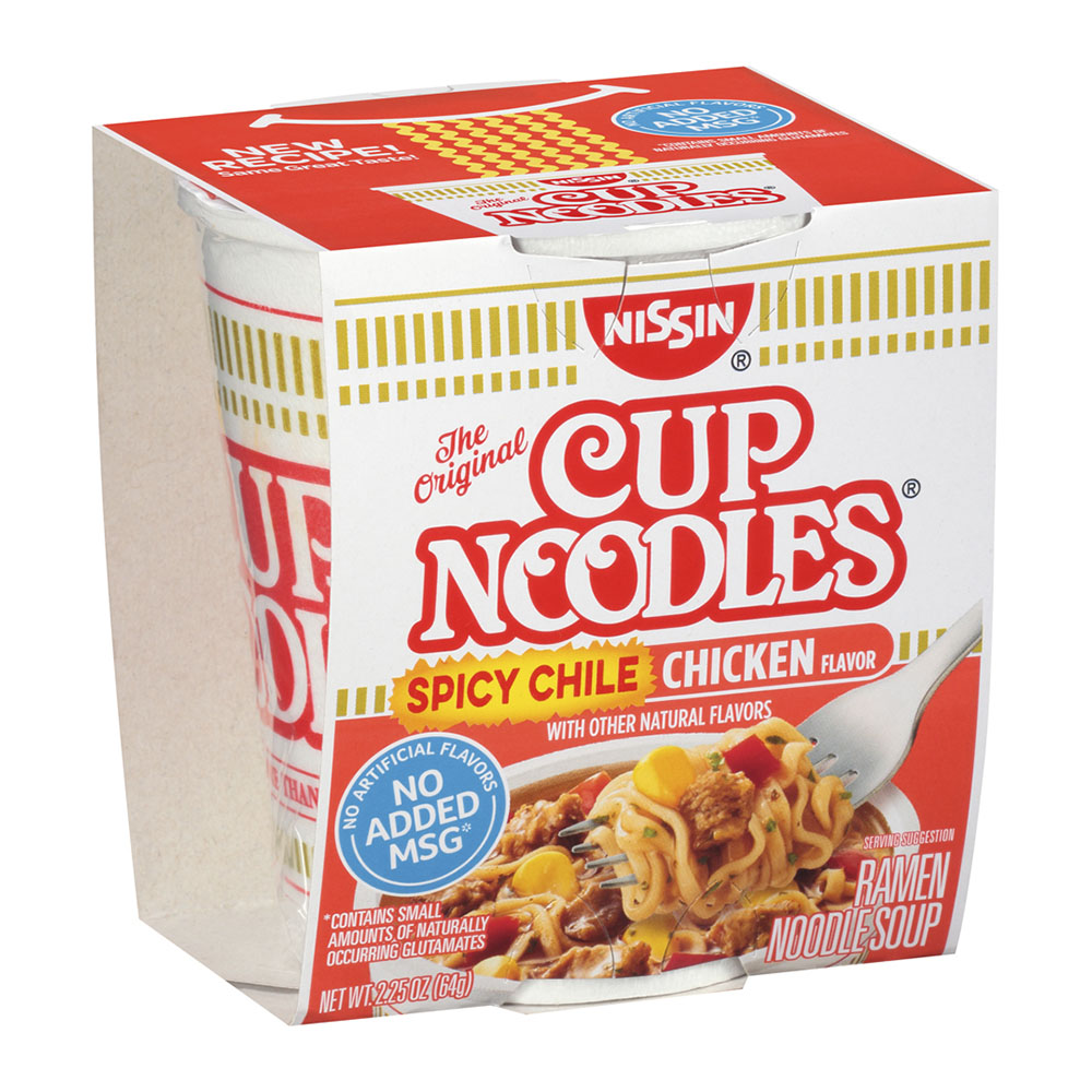 Nissin The Original Cup Noodles Chicken Flavor Ramen Noodle Soup, 2.25 oz