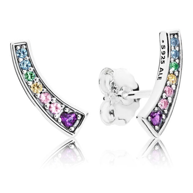 Pandora on sale rainbow earrings