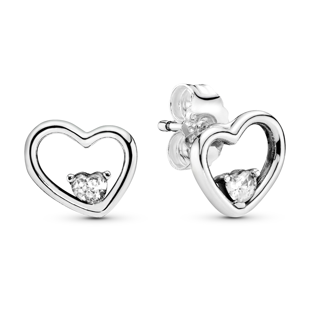 Pandora earrings love deals heart