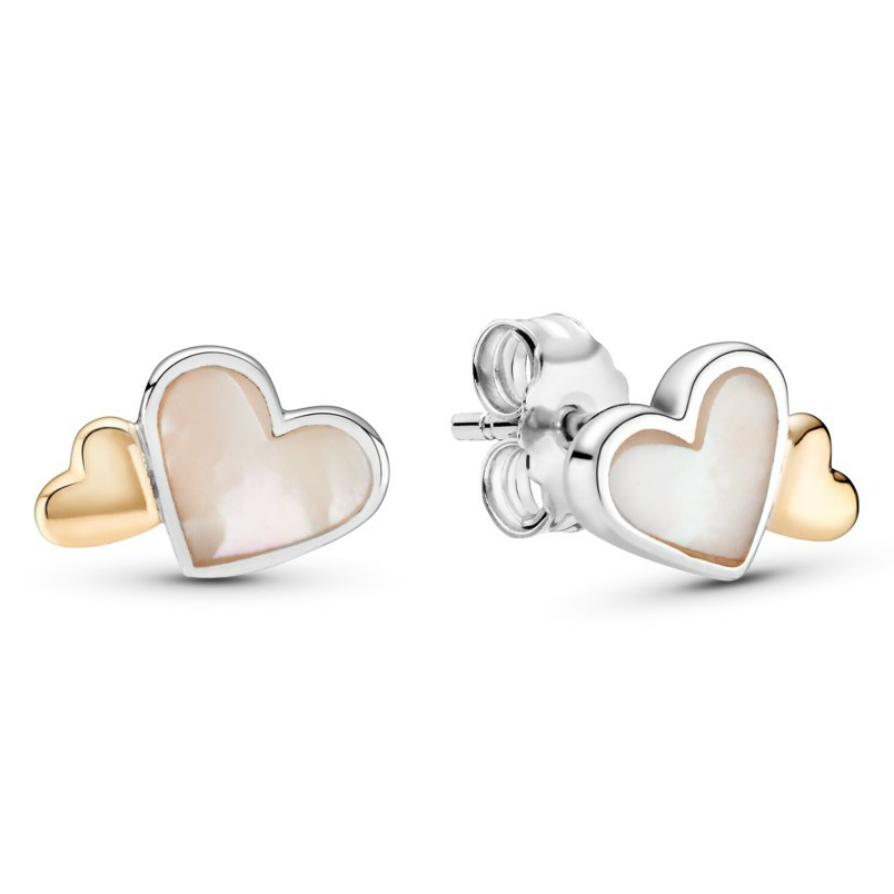 Sparkling Halo Heart Hoop Earrings | Sterling silver | Pandora US