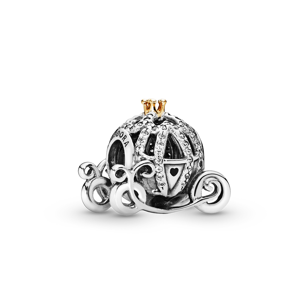 Pandora princess hot sale carriage charm