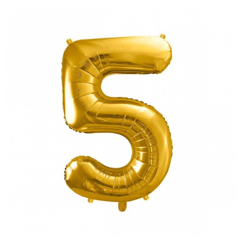 golden-balloon-number-5-16-inches-online-agency-to-buy-and-send