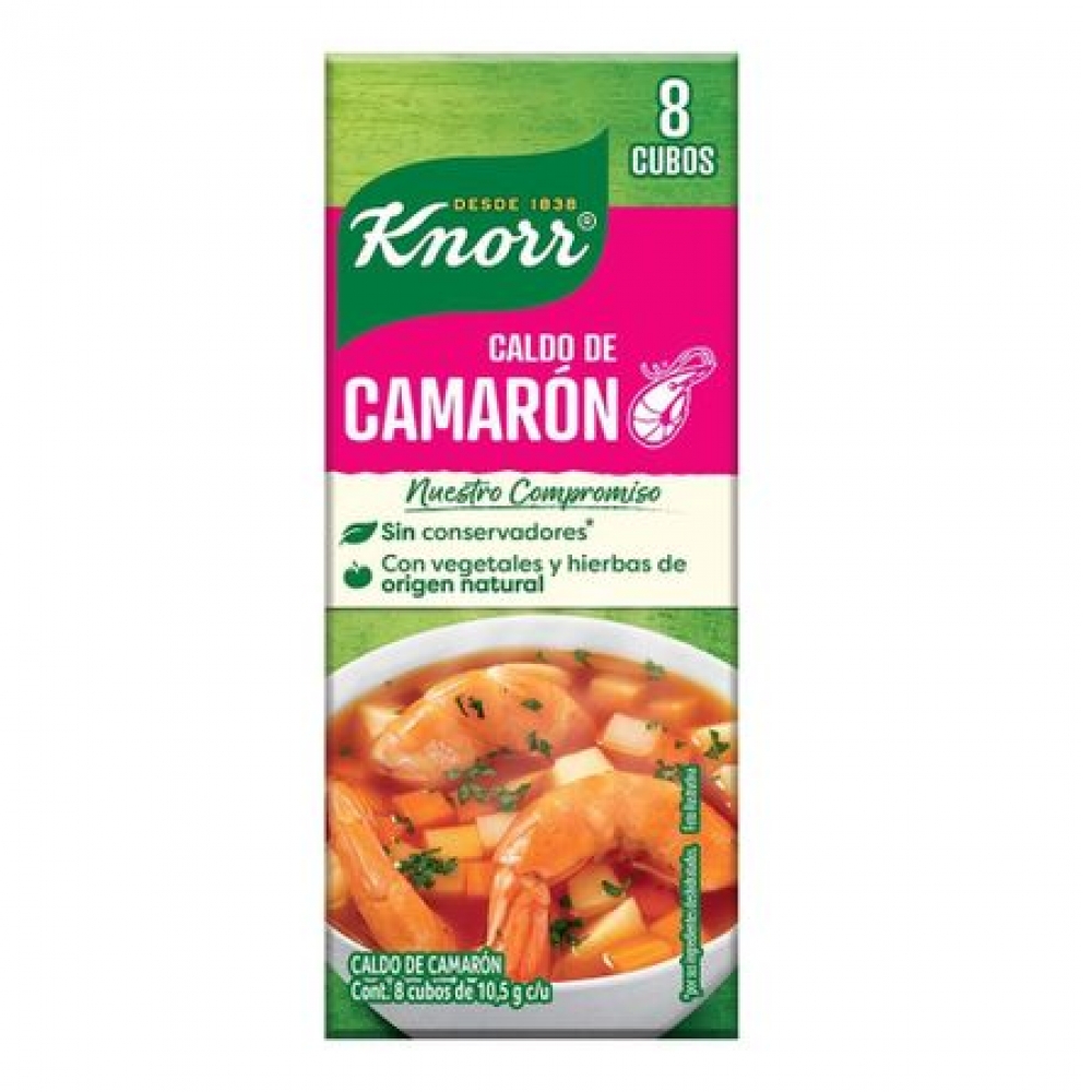 Knorr shrimp bouillon cubes (84 g / 2.9 oz)