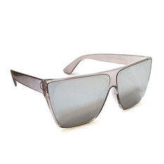 Square Louis Vuitton style sunglasses with brown armor and brown gradient  lenses